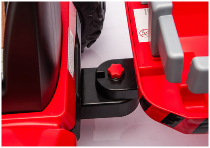 CH9959B Battery Operated Tractor with Trailer Red 24V - attēls 8
