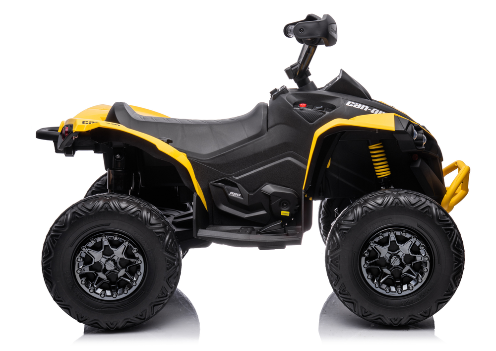 DK-CA002 12V10AH 4x4 Yellow Battery Quad - attēls 4