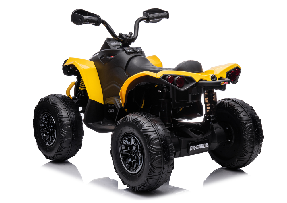 DK-CA002 12V10AH 4x4 Yellow Battery Quad - attēls 6