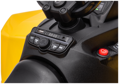 DK-CA002 12V10AH 4x4 Yellow Battery Quad - attēls 8