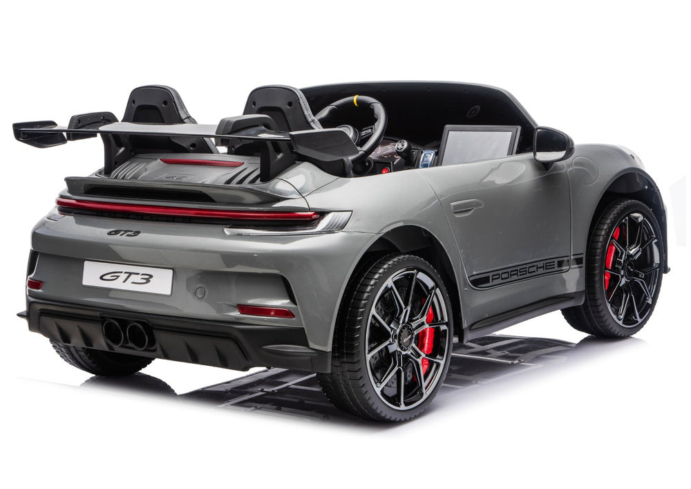 DK-P911 Porsche GT3 24V Battery-Operated Car Gray - image 4