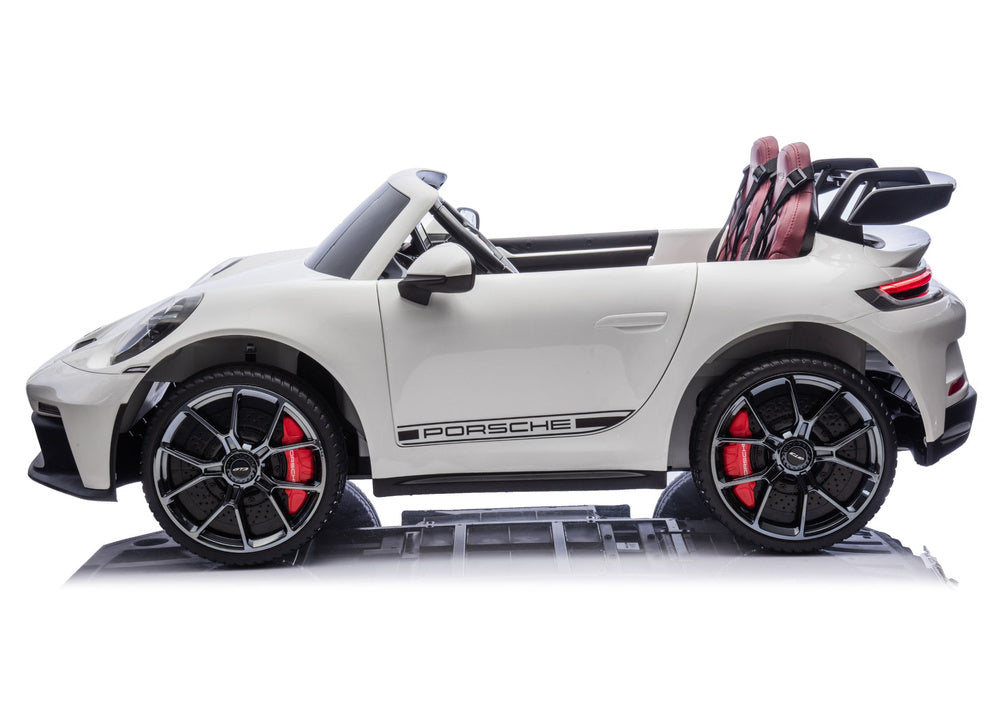 DK-P911 Porsche GT3 24V Battery-Operated Car White - image 3