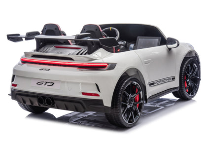 DK-P911 Porsche GT3 24V Battery-Operated Car White - image 4