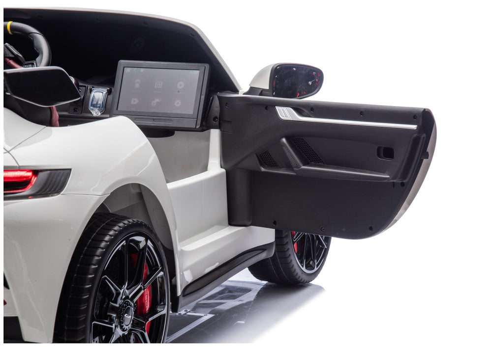 DK-P911 Porsche GT3 24V Battery-Operated Car White - image 6
