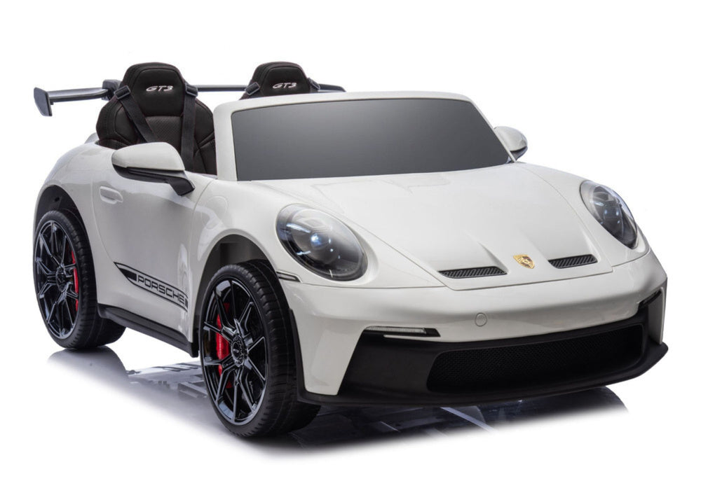 DK-P911 Porsche GT3 Battery-Operated Car White - attēls 1