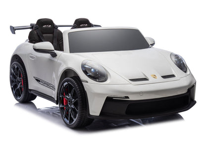 DK-P911 Porsche GT3 Battery-Operated Car White - attēls 1