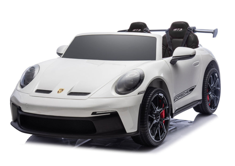 DK-P911 Porsche GT3 Battery-Operated Car White - attēls 2