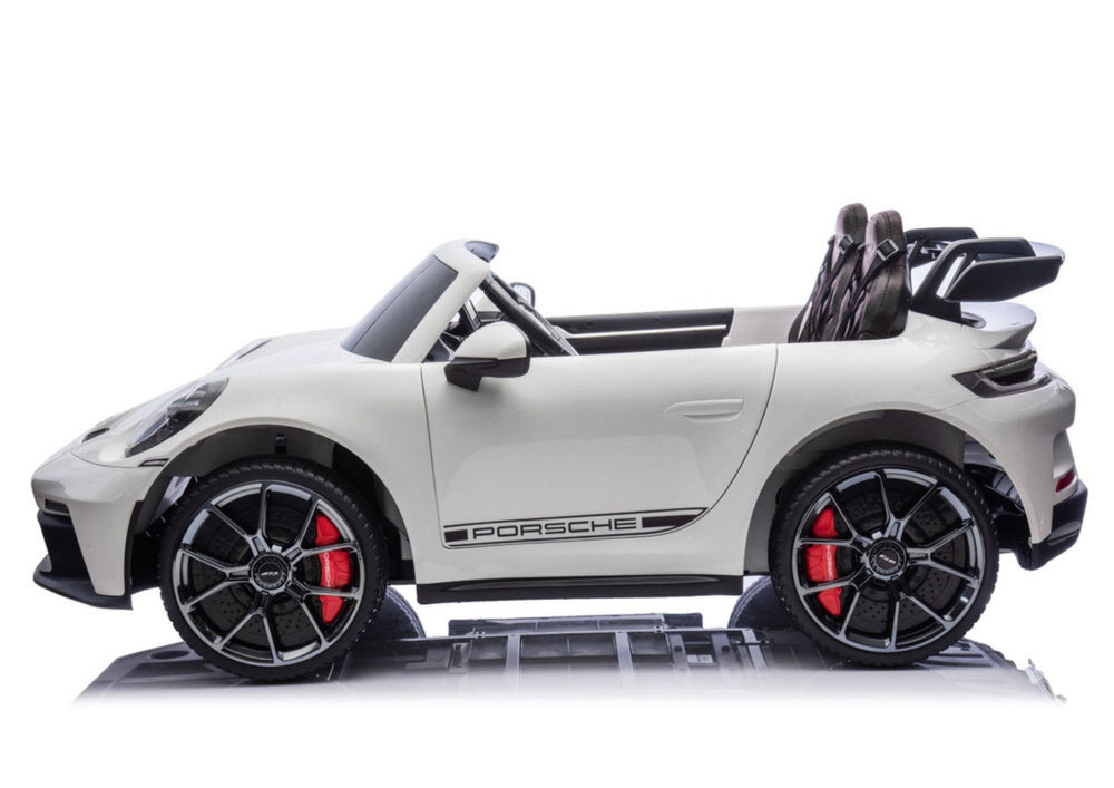 DK-P911 Porsche GT3 Battery-Operated Car White - attēls 4