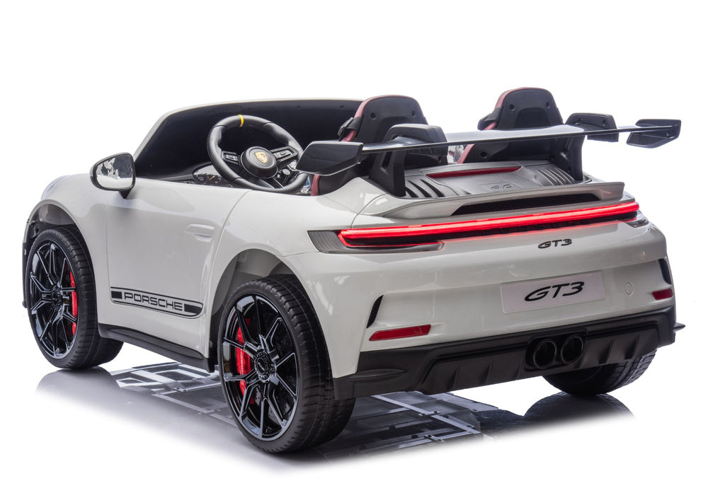 DK-P911 Porsche GT3 Battery-Operated Car White - attēls 5