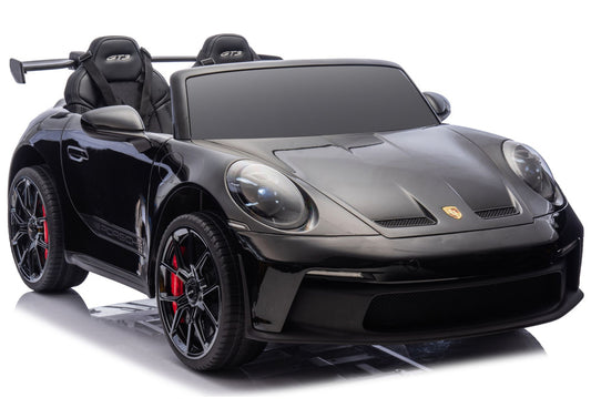 DK-P911 Porsche GT3 Black Painted Battery-Operated Car - attēls 1