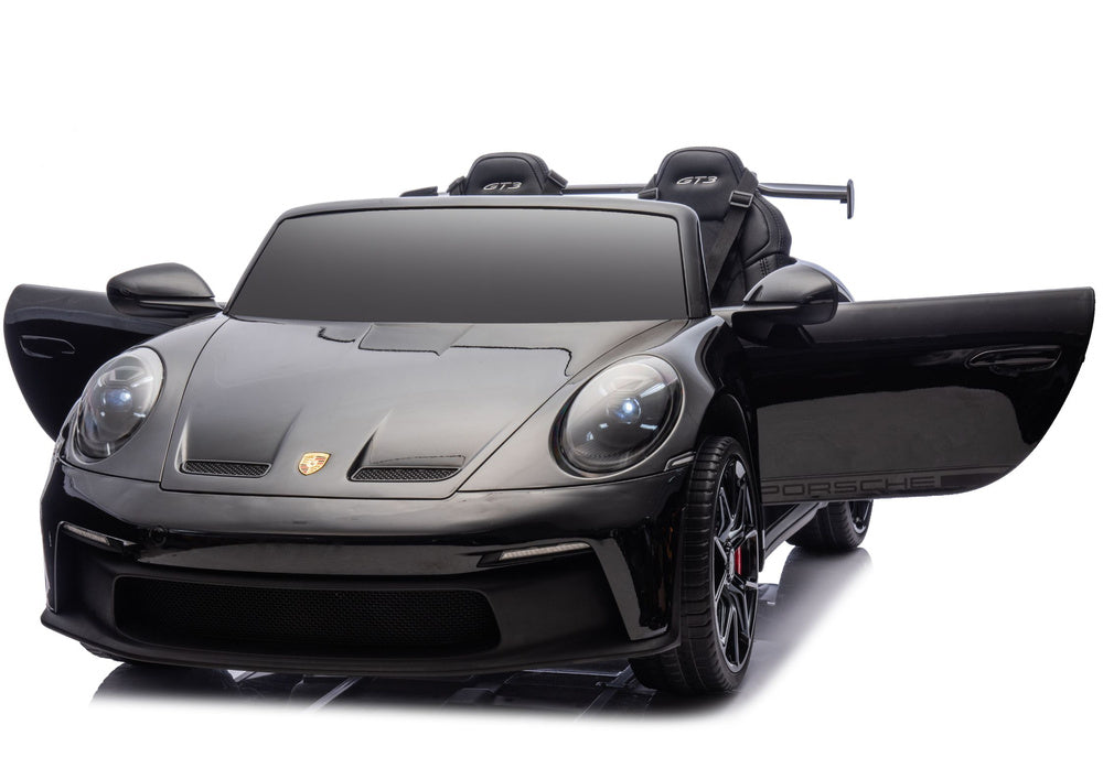 DK-P911 Porsche GT3 Black Painted Battery-Operated Car - attēls 3