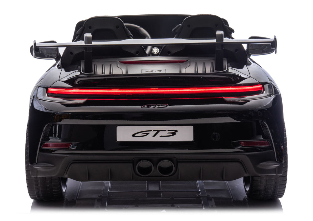 DK-P911 Porsche GT3 Black Painted Battery-Operated Car - attēls 4
