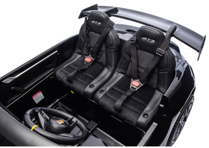 DK-P911 Porsche GT3 Black Painted Battery-Operated Car - attēls 7