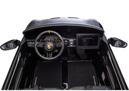 DK-P911 Porsche GT3 Black Painted Battery-Operated Car - attēls 8