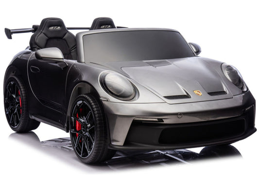 DK-P911 Porsche GT3 Electric Ride-On Car, Gray Painted - attēls 1
