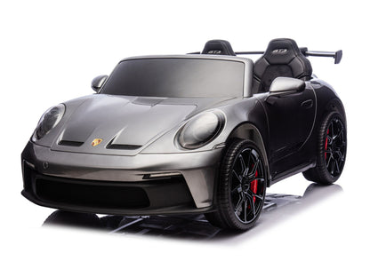 DK-P911 Porsche GT3 Electric Ride-On Car, Gray Painted - attēls 2