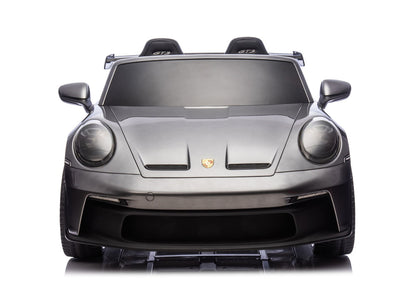 DK-P911 Porsche GT3 Electric Ride-On Car, Gray Painted - attēls 3