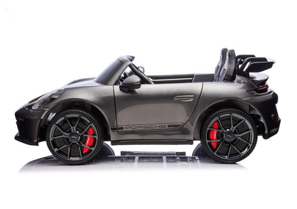 DK-P911 Porsche GT3 Electric Ride-On Car, Gray Painted - attēls 4