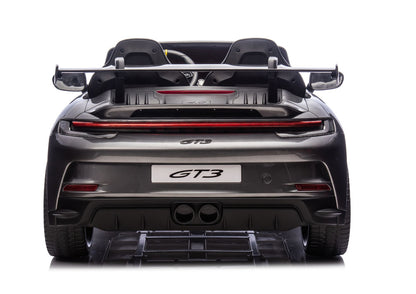 DK-P911 Porsche GT3 Electric Ride-On Car, Gray Painted - attēls 6