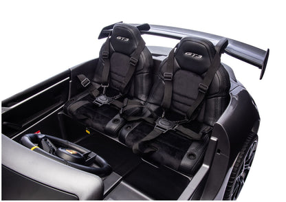 DK-P911 Porsche GT3 Electric Ride-On Car, Gray Painted - attēls 7