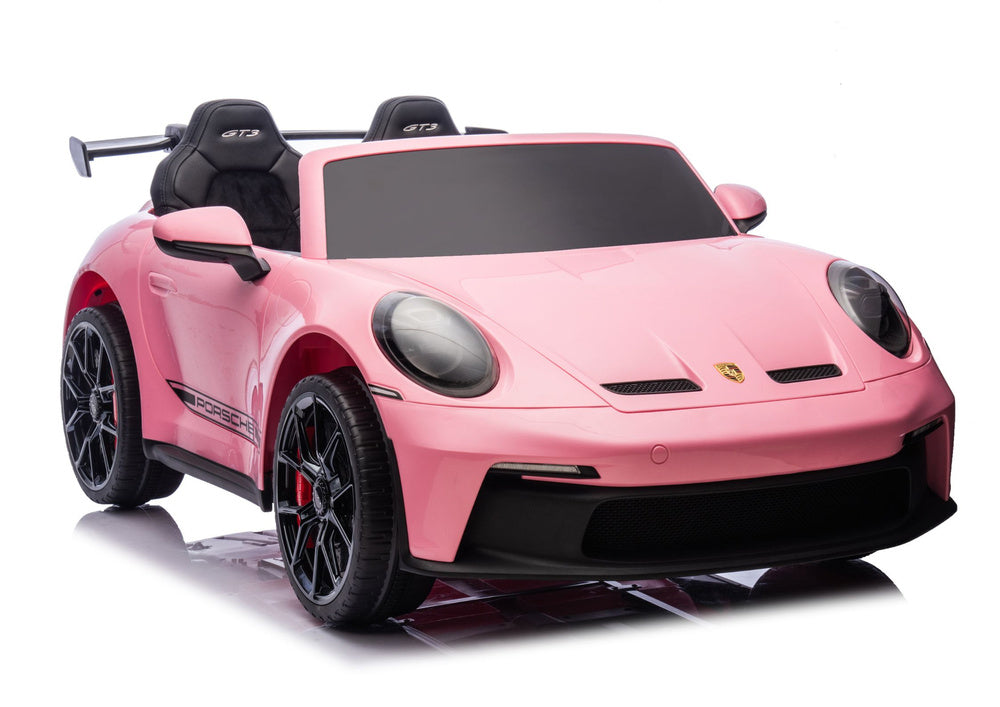 DK-P911 Porsche GT3 Pink Battery-Owned Ride-On Car - attēls 1