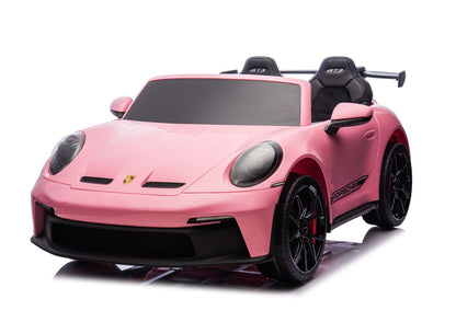 DK-P911 Porsche GT3 Pink Battery-Owned Ride-On Car - attēls 2