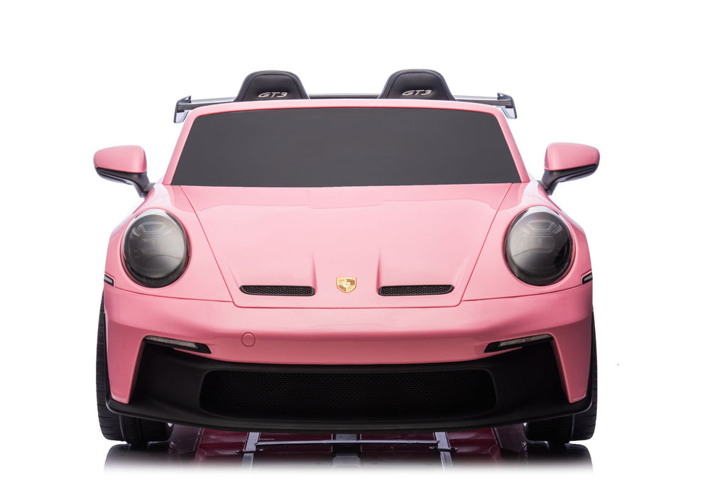 DK-P911 Porsche GT3 Pink Battery-Owned Ride-On Car - attēls 3
