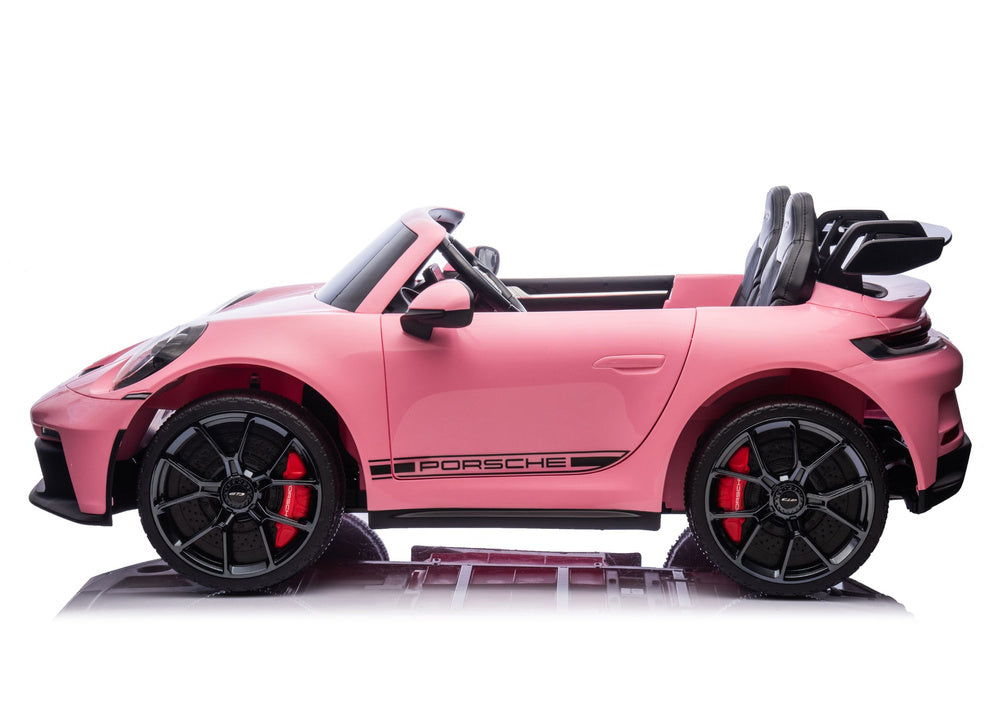 DK-P911 Porsche GT3 Pink Battery-Owned Ride-On Car - attēls 4