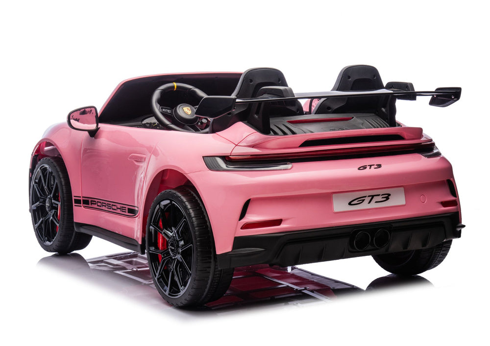 DK-P911 Porsche GT3 Pink Battery-Owned Ride-On Car - attēls 6