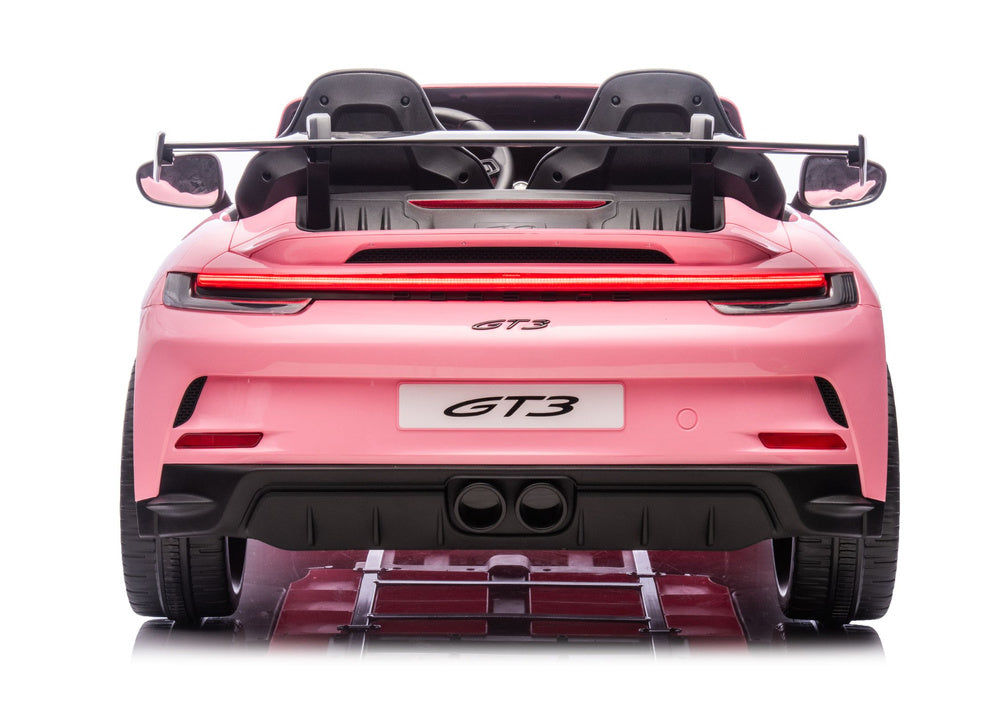 DK-P911 Porsche GT3 Pink Battery-Owned Ride-On Car - attēls 7