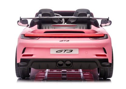 DK-P911 Porsche GT3 Pink Battery-Owned Ride-On Car - attēls 7