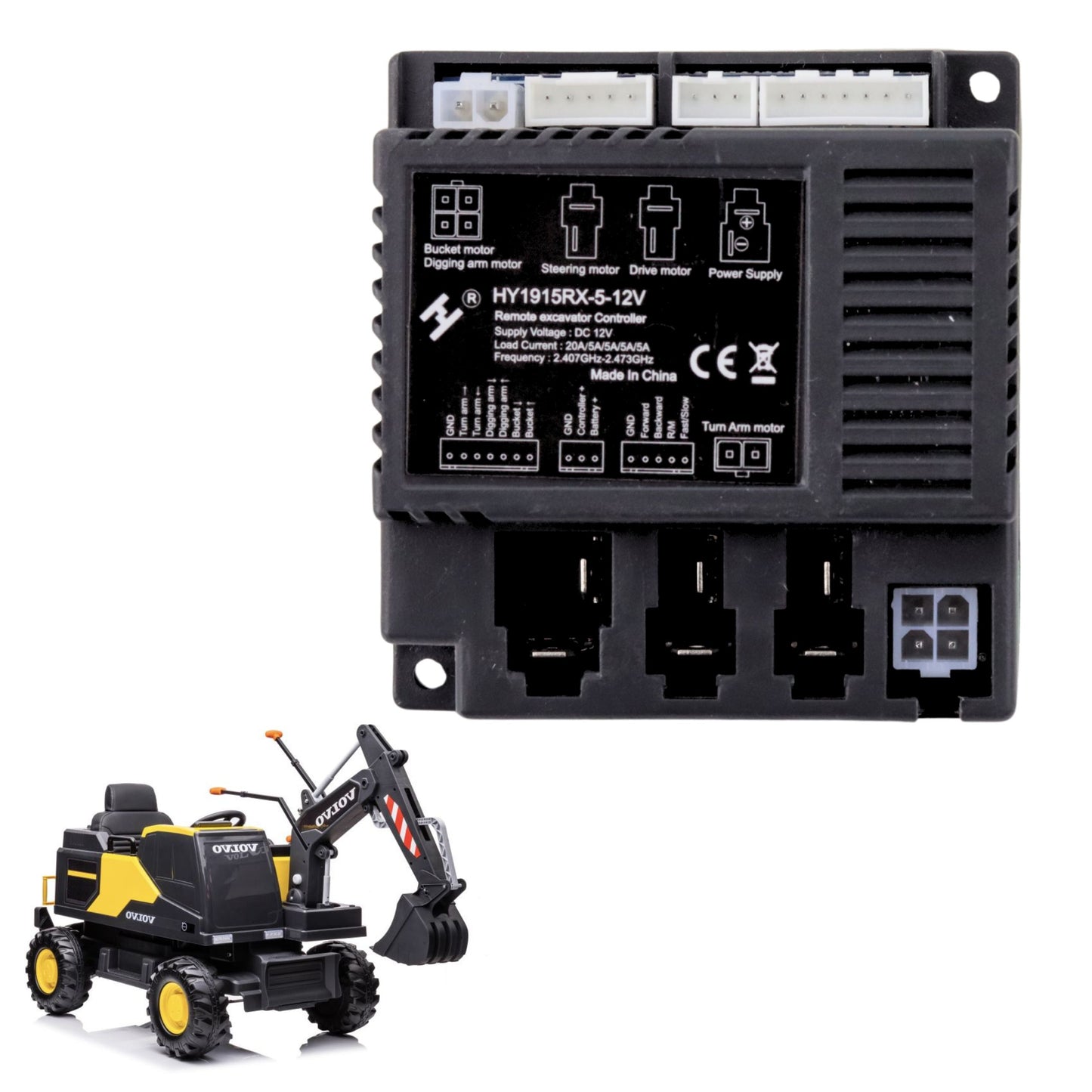 DK-VE888 Battery Vehicle Module Control Unit - pilt 3