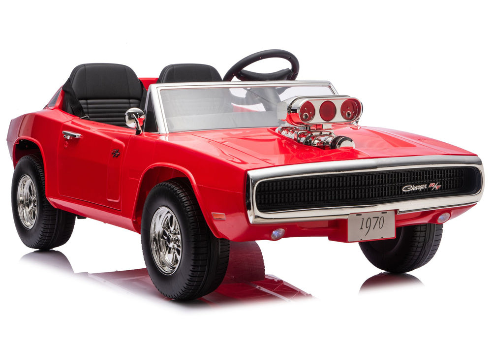 Dodge Charger R/T DLS-K12 24V7Ah Red Battery Car - attēls 1