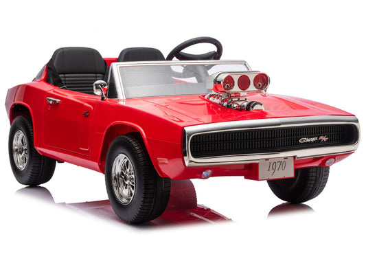 Dodge Charger R/T DLS-K12 24V7Ah Red Battery Car - attēls 1