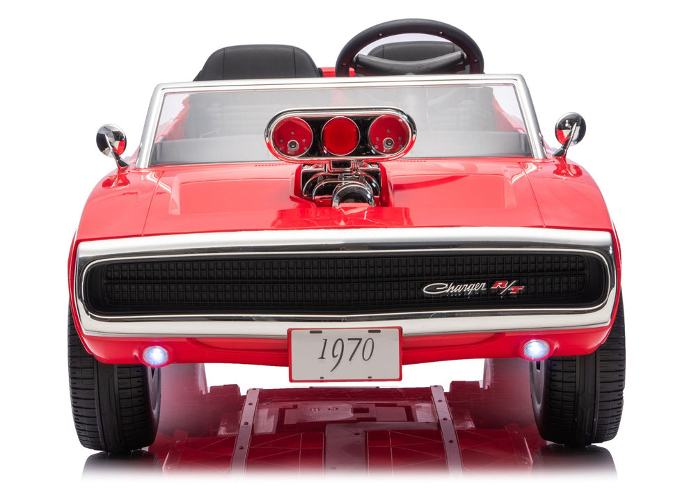Dodge Charger R/T DLS-K12 24V7Ah Red Battery Car - attēls 3