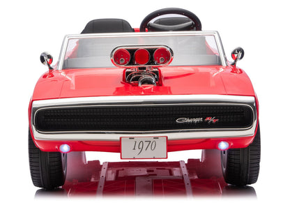 Dodge Charger R/T DLS-K12 24V7Ah Red Battery Car - attēls 3