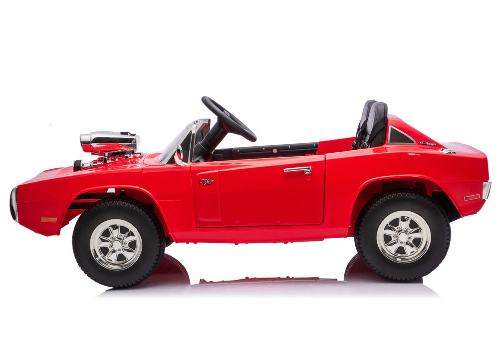 Dodge Charger R/T DLS-K12 24V7Ah Red Battery Car - attēls 6