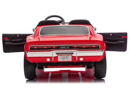 Dodge Charger R/T DLS-K12 24V7Ah Red Battery Car - attēls 7