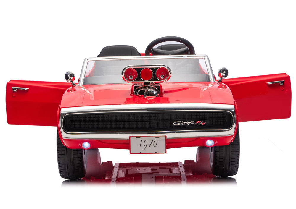Dodge Charger R/T DLS-K12 24V7Ah Red Battery Car - attēls 8