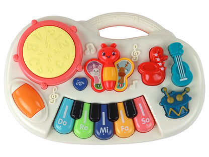 Educational Piano Keys Instruments Butterflies Educational Music Panel - attēls 2