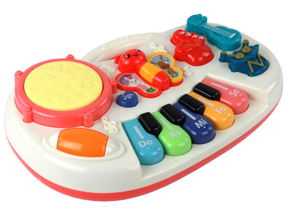 Educational Piano Keys Instruments Butterflies Educational Music Panel - attēls 3