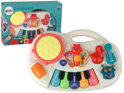 Educational Piano Keys Instruments Butterflies Educational Music Panel - attēls 5