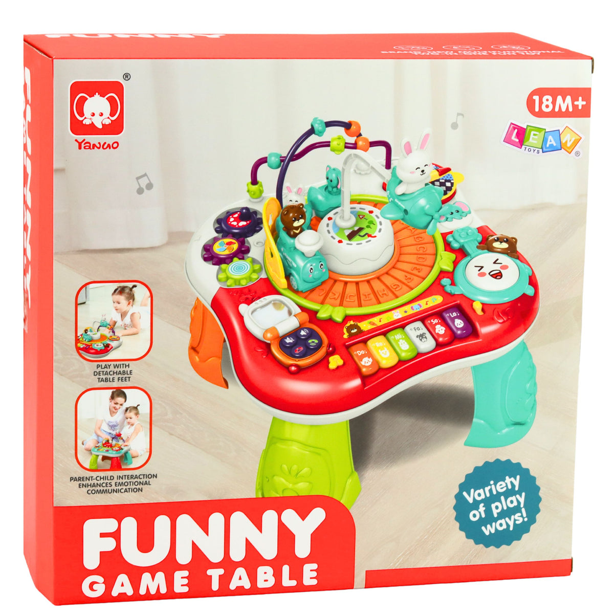 Educational Table Interactive Music Panel Piano 2 in 1 Turquoise - image 8