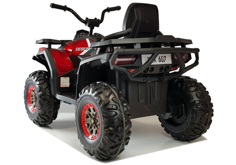 Electric Quad XMX607 Red Painted - attēls 3