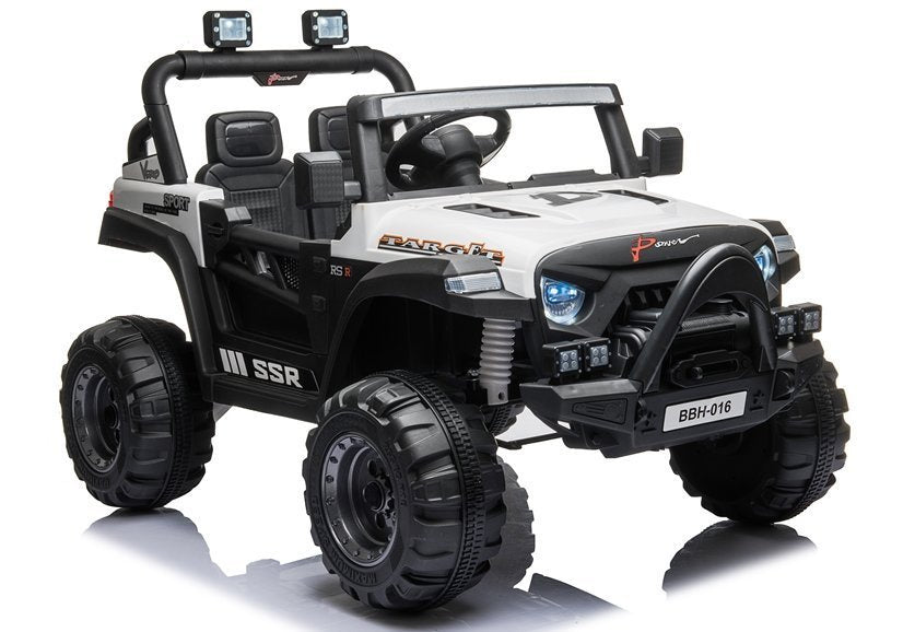 Electric Ride On BBH-016 White - attēls 1