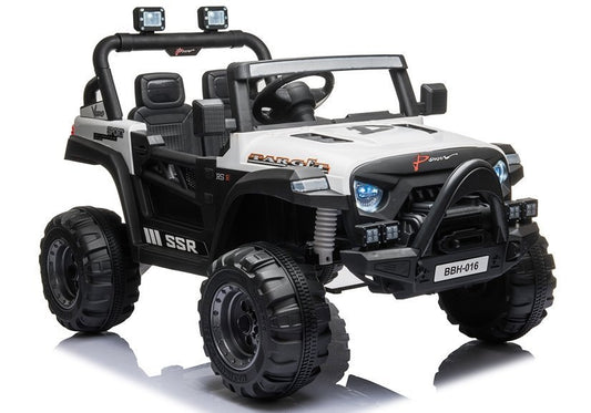 Electric Ride On BBH-016 White - attēls 1
