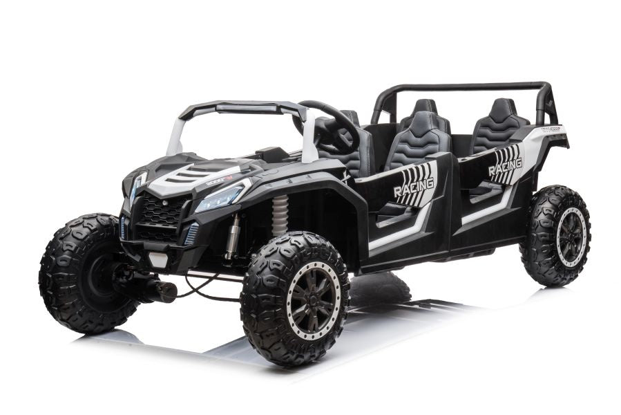 Electric Ride On Buggy A033 4x4 24V White - attēls 3