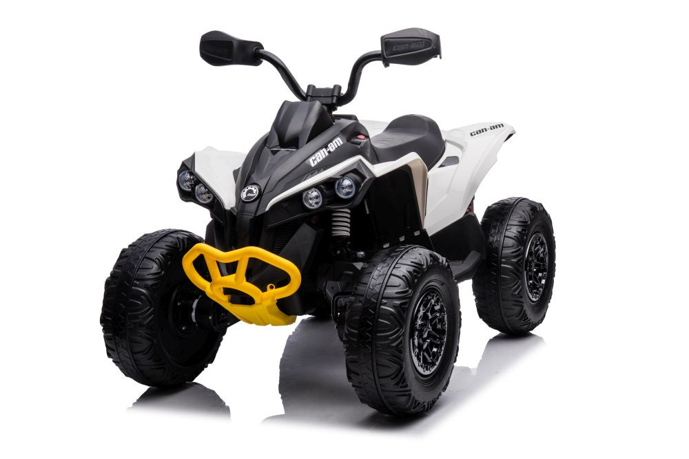 Electric Ride On CAN-AM Renegate White - attēls 3
