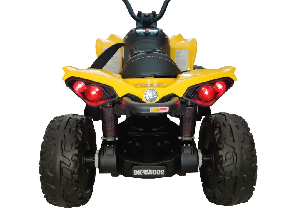 Electric Ride On CAN-AM Renegate Yellow - attēls 2