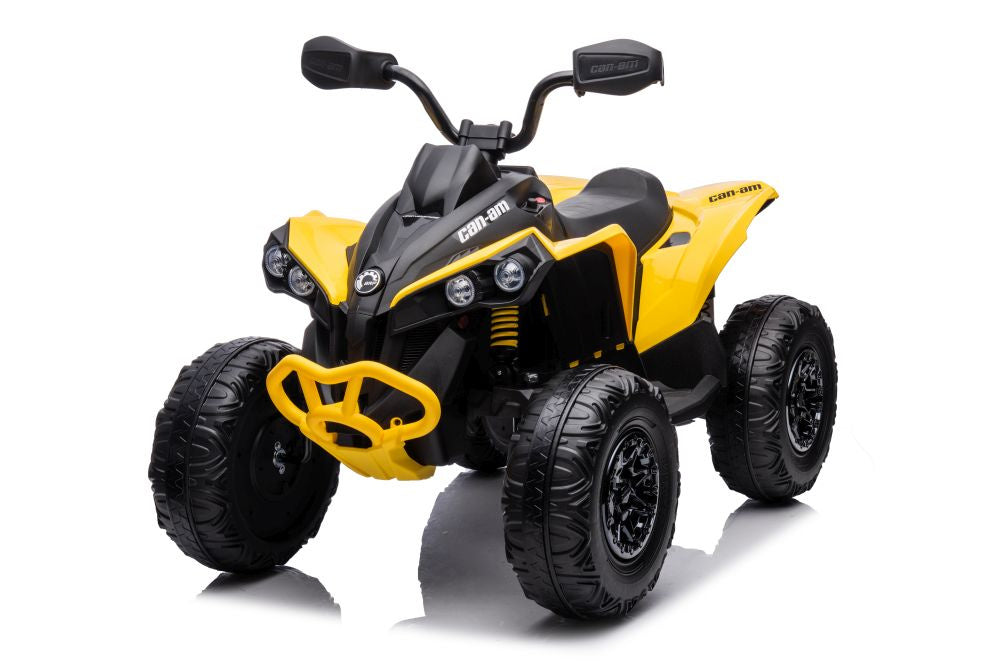 Electric Ride On CAN-AM Renegate Yellow - attēls 5